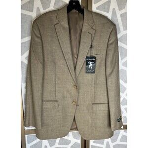 New Ralph Lauren Ultraflex Sports Suit Jacket Men 40 R Tan